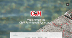 Desktop Screenshot of cmfysio.com